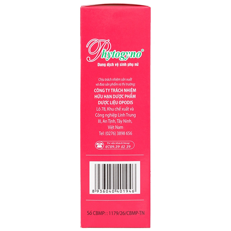 Dung dịch vệ sinh phụ nữ Phytogyno ngừa viêm âm đạo, khử mùi chai 250ml - 3